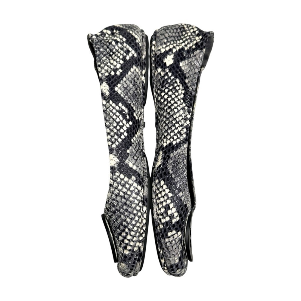 Tory Burch Tri Color Python Embossed Leather Minn… - image 8